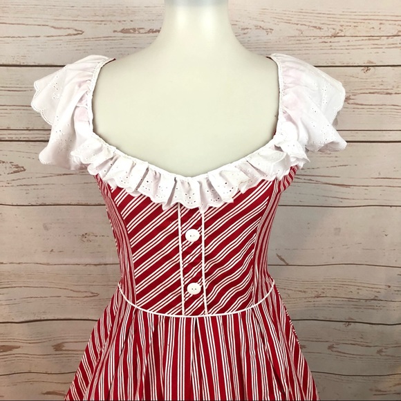 Modcloth Retrolicious Candy Stripe Dress - Picture 2 of 8